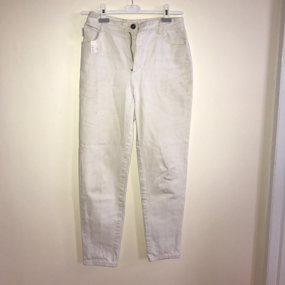 Vintage Bongo White Denim Jeans